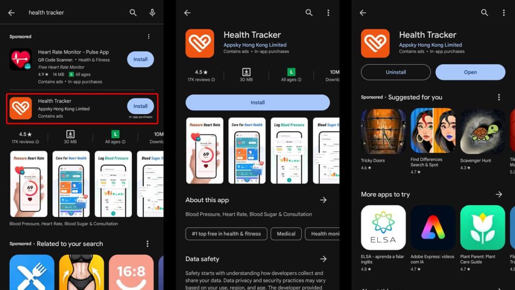 Health Tracker