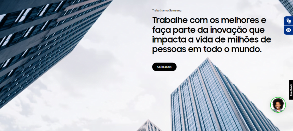 Trabalhar na Samsung