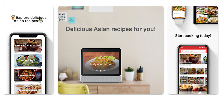 Aplicativo de Receitas Asiáticas
