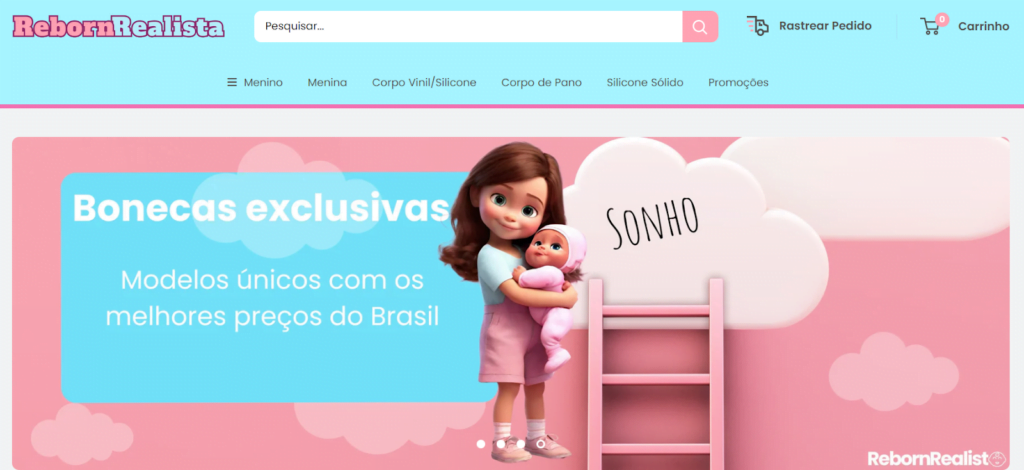 5 sites confiáveis para comprar Bebê Reborn 2 Comprar Bebê Reborn online