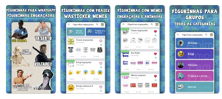 Figurinhas engraçadas para WhatsApp