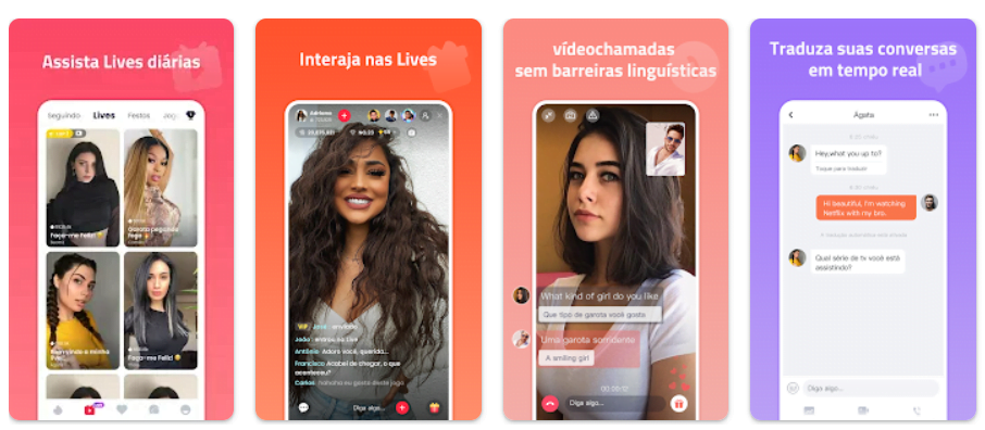 Aplicativo para conversar com pessoas de todo o mundo 2 Aplicativo para conversar com pessoas