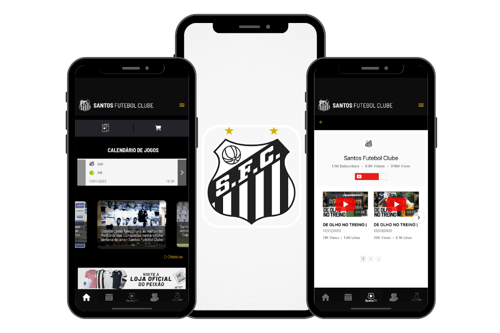 Aplicativo Santos FC - Baixe grátis o app oficial do Santos 2 Aplicativo Santos FC grátis