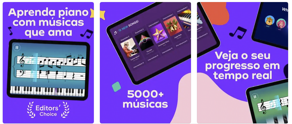 Aplicativo para aprender instrumentos de sopro