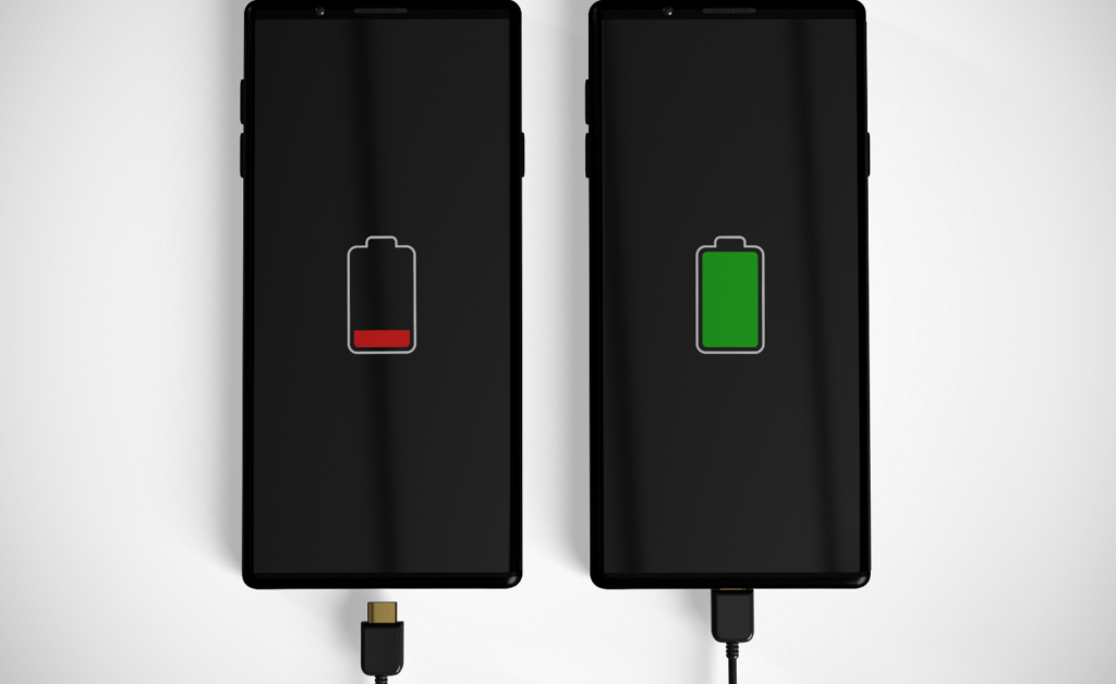 Carregar celular com outro celular
