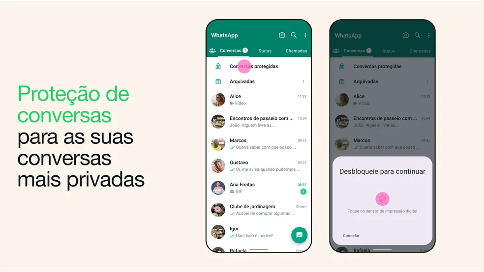 Como proteger o WhatsApp