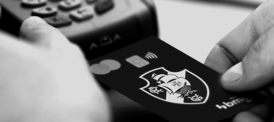 Como solicitar o cartão de crédito do Vasco