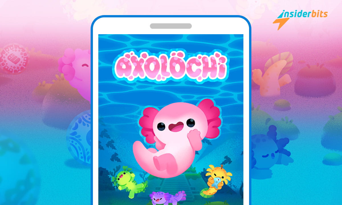 Axolochi ein Salamander Tamagotchi