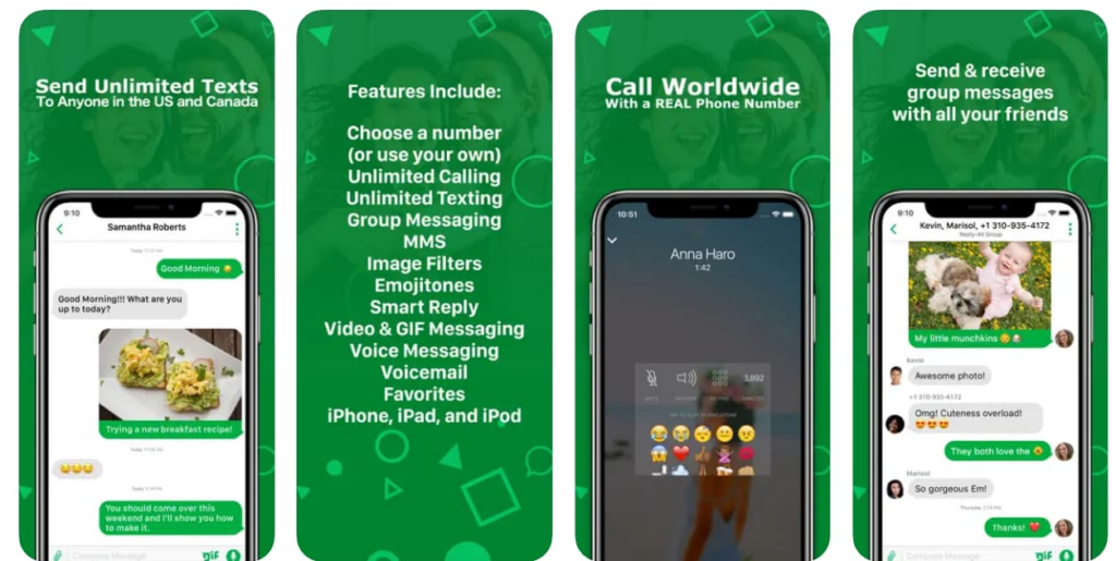 Número de telefone online