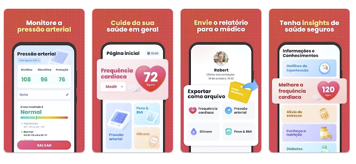 Aplicativo para monitorar frequência cardíaca