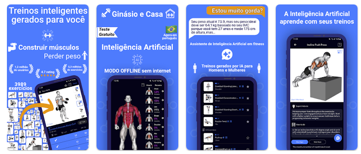 Conheça o aplicativo que planeja seu treino com Inteligência Artificial 2 Aplicativo de treino com Inteligência Artificial