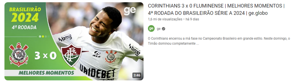 Corinthians/TV: onde assistir aos jogos do Corinthians ao vivo grátis 2 Assistir aos jogos do Corinthians ao vivo
