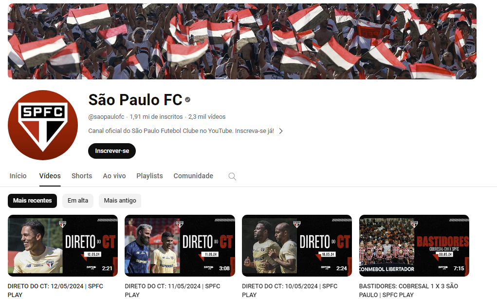 Assistir jogo do São Paulo ao vivo