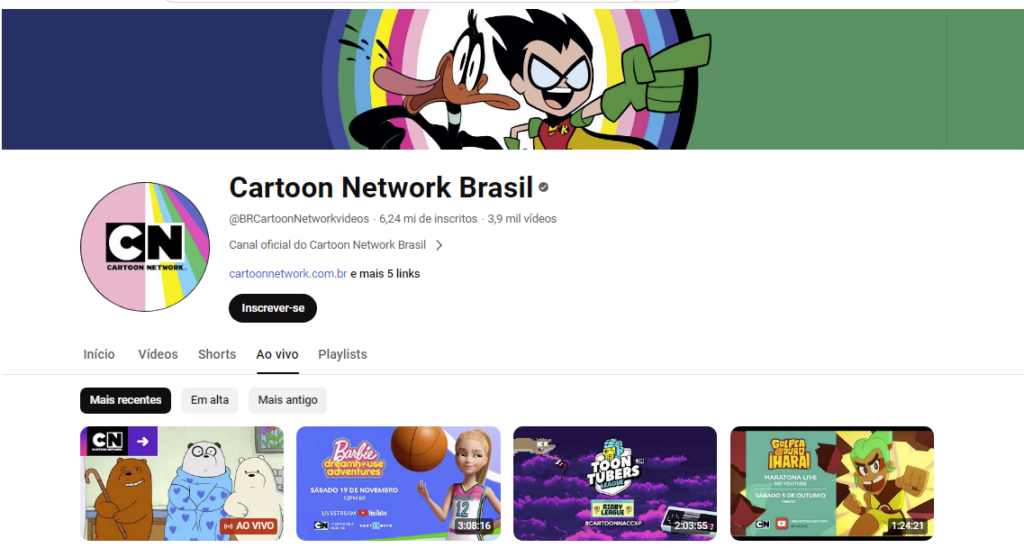 Desenhos Cartoon Network