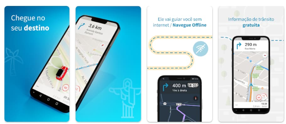GPS offline no celular grátis