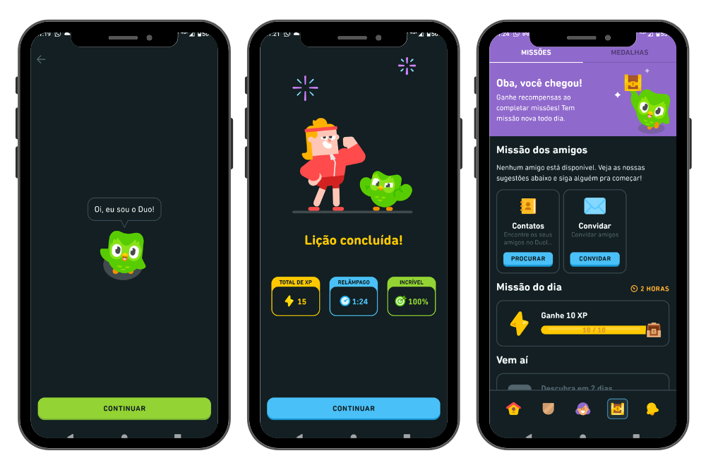 Como ganhar cristais no Duolingo