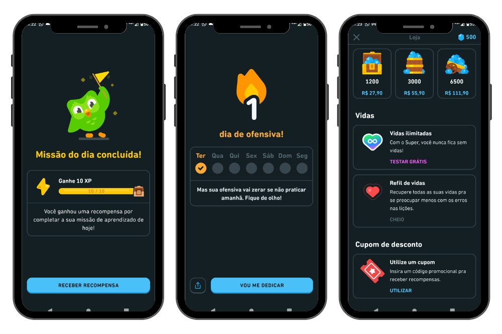 Como ganhar cristais no Duolingo