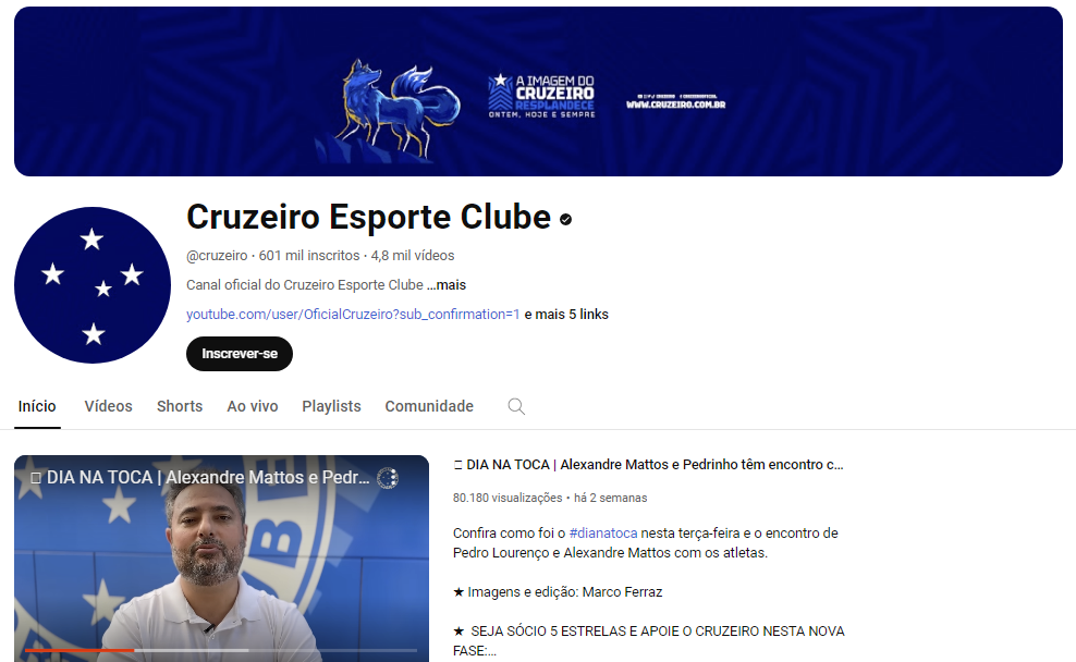 Assistir ao jogo do Cruzeiro ao vivo