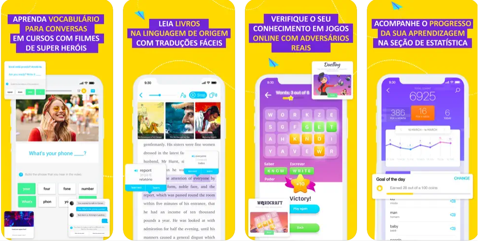 Aplicativo para aprender inglês