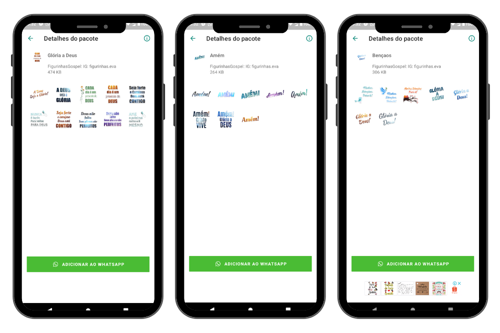 Figurinhas evangélicas para WhatsApp 