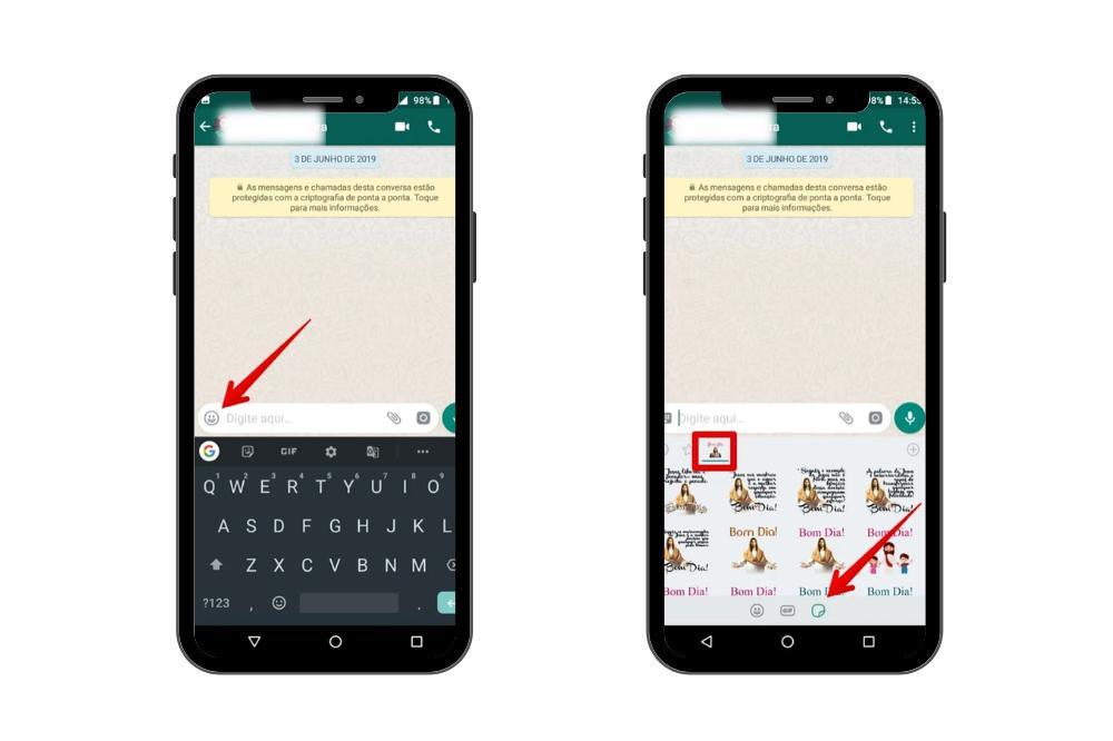 Figurinhas evangélicas para WhatsApp 