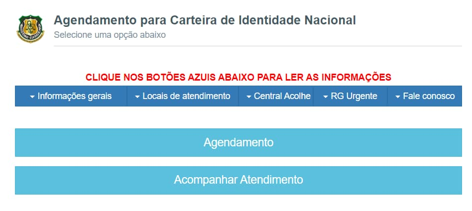 Como agendar RG pelo celular