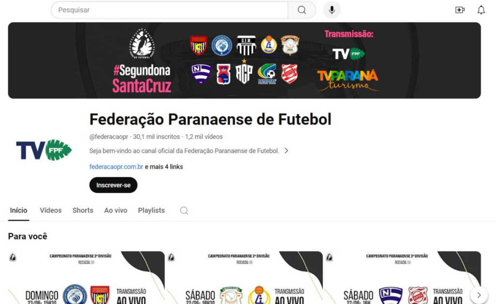 Jogos ao vivo