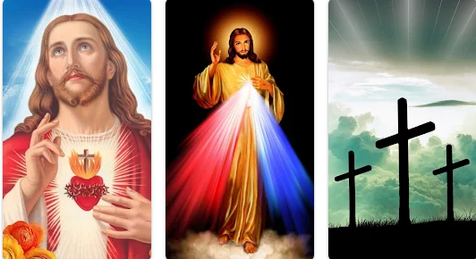 Aplicativo para baixar papéis de parede de Jesus Cristo grátis no celular 3 Baixar papéis de parede de Jesus Cristo