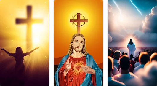 Aplicativo para baixar papéis de parede de Jesus Cristo grátis no celular 4 Baixar papéis de parede de Jesus Cristo