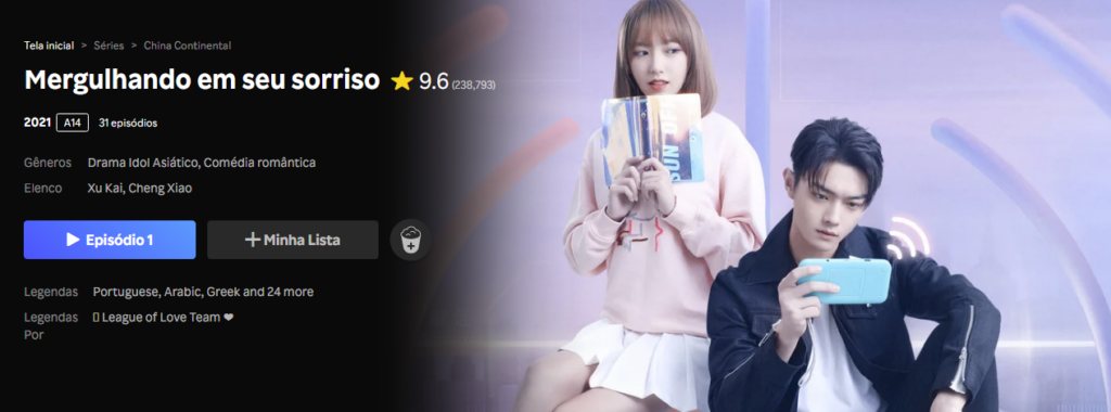 Doramas grátis