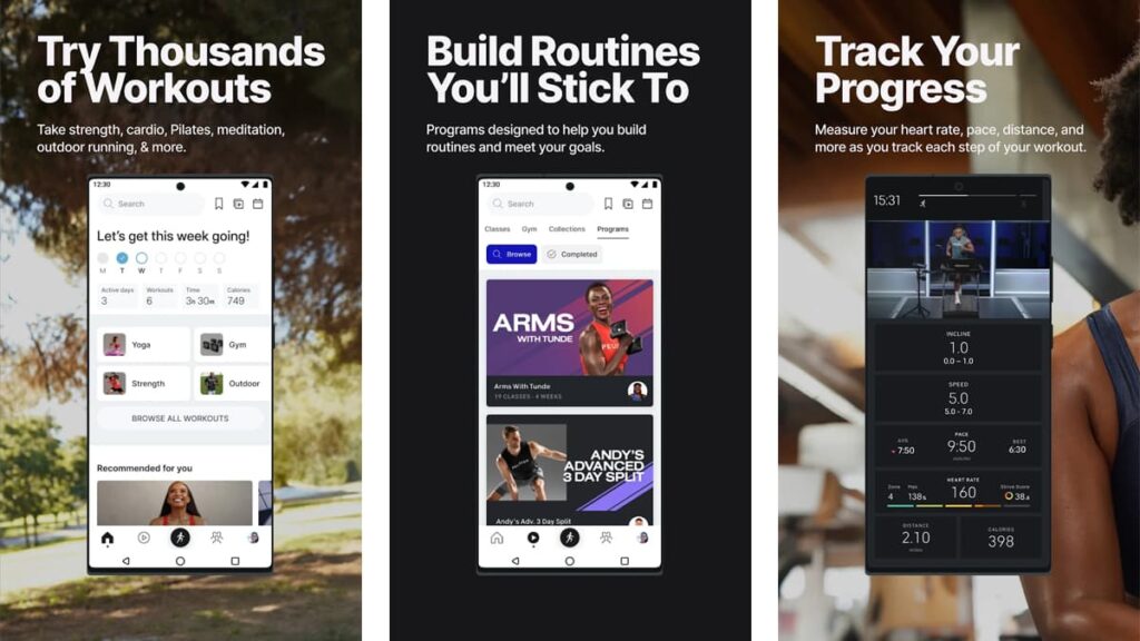 exercise apps