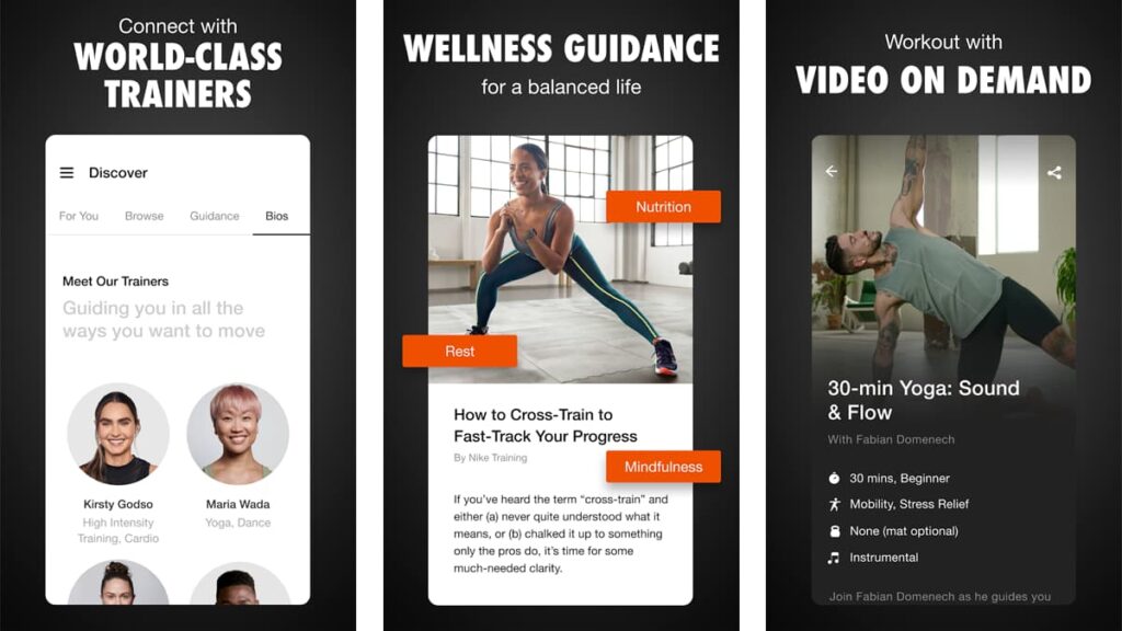 exercise apps