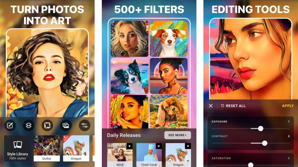 Applicazioni per la fotografia