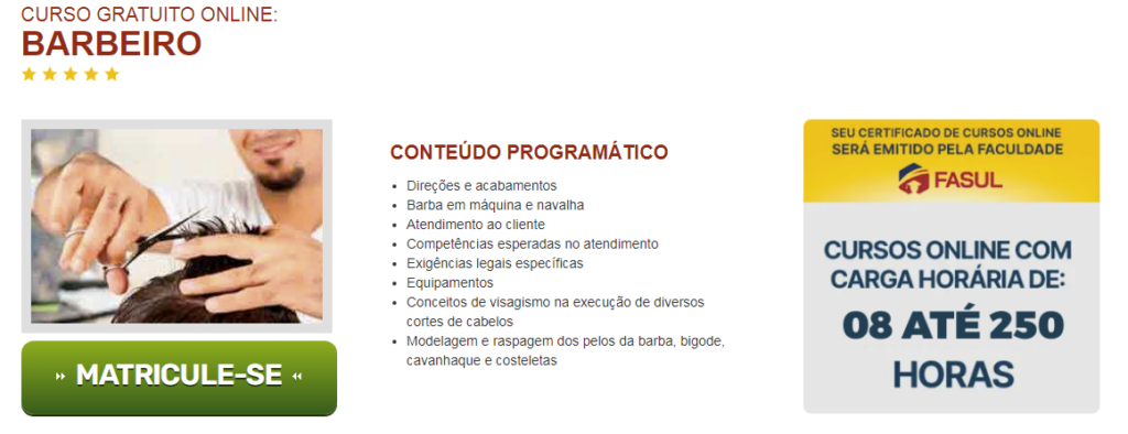 Cursos de estética