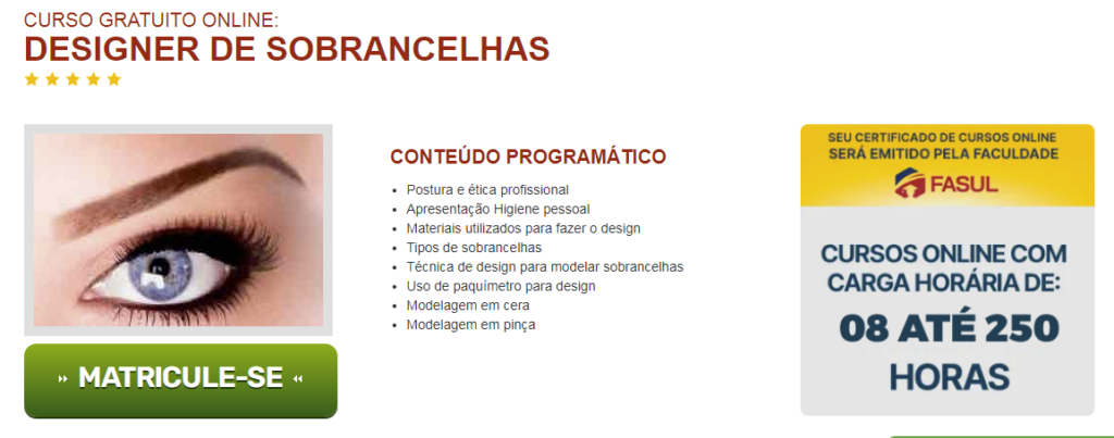 Cursos de estética