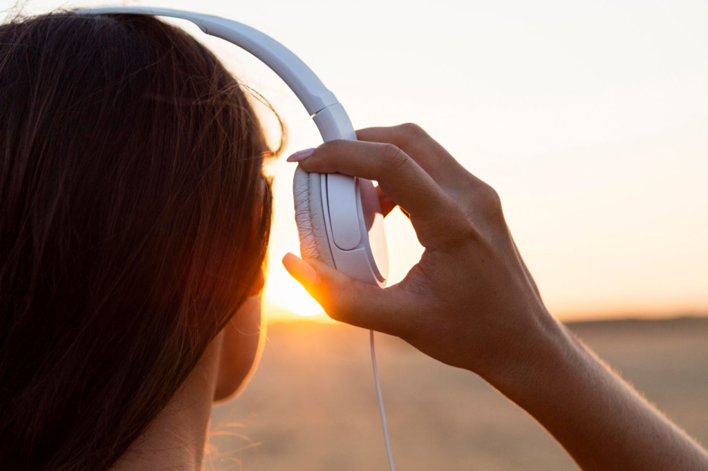 Aumentar o volume do fone