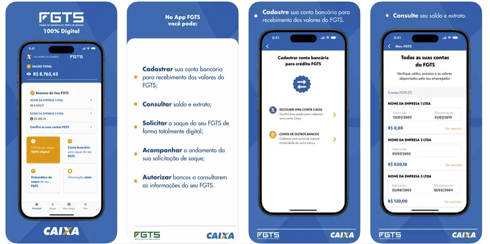 Solicitar o saque aniversário do FGTS