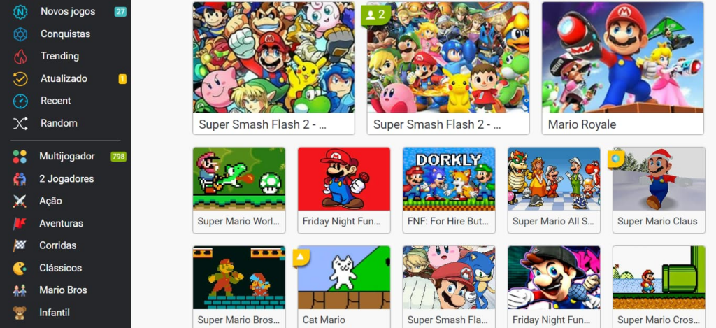  Jogo do Mario no celular