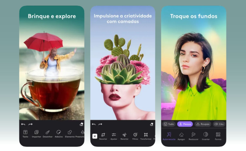 Aplicativo que transforma fotos com IA pelo celular 3 Fotos IA grátis