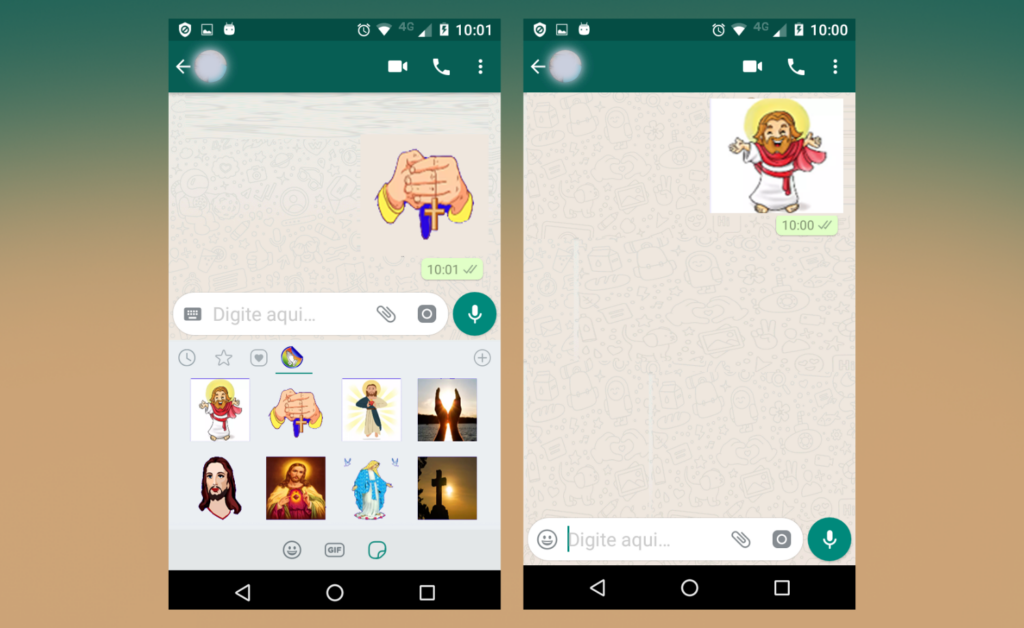 Aplicativo figurinha de boa noite com Jesus para WhatsApp 3 Figurinha de boa noite com Jesus para WhatsApp