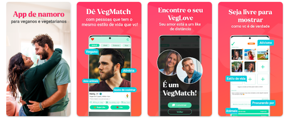 Aplicativo de namoro para pessoas veganas e vegetarianas 5 Aplicativo de namoro para pessoas veganas
