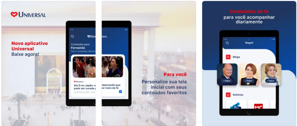 Portal Universal: app gratuito para assistir à TV Universal pelo celular 2 Assistir à TV Universal
