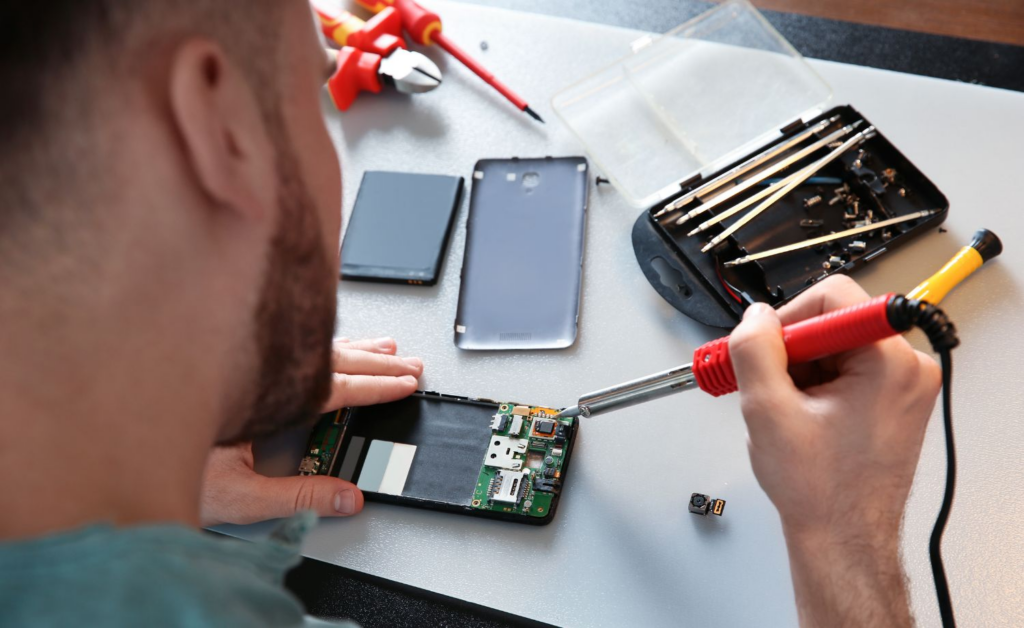 Curso reparo em placa de celular