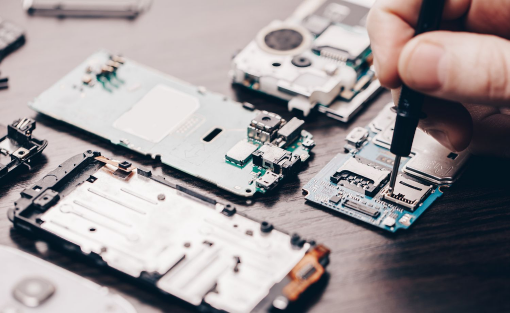 Curso reparo em placa de celular