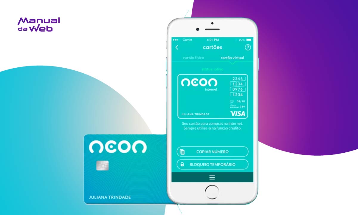  Solicitar cartão de crédito Neon
