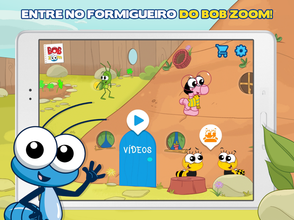 Aplicativo do Bob Zoom: vídeos e jogos liberados grátis 5 Bob Zoom