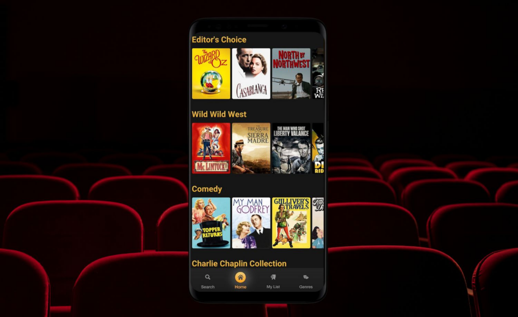 Aplicativo gratuito para assistir filmes clássicos antigos completos 4 Assistir filmes clássicos antigos