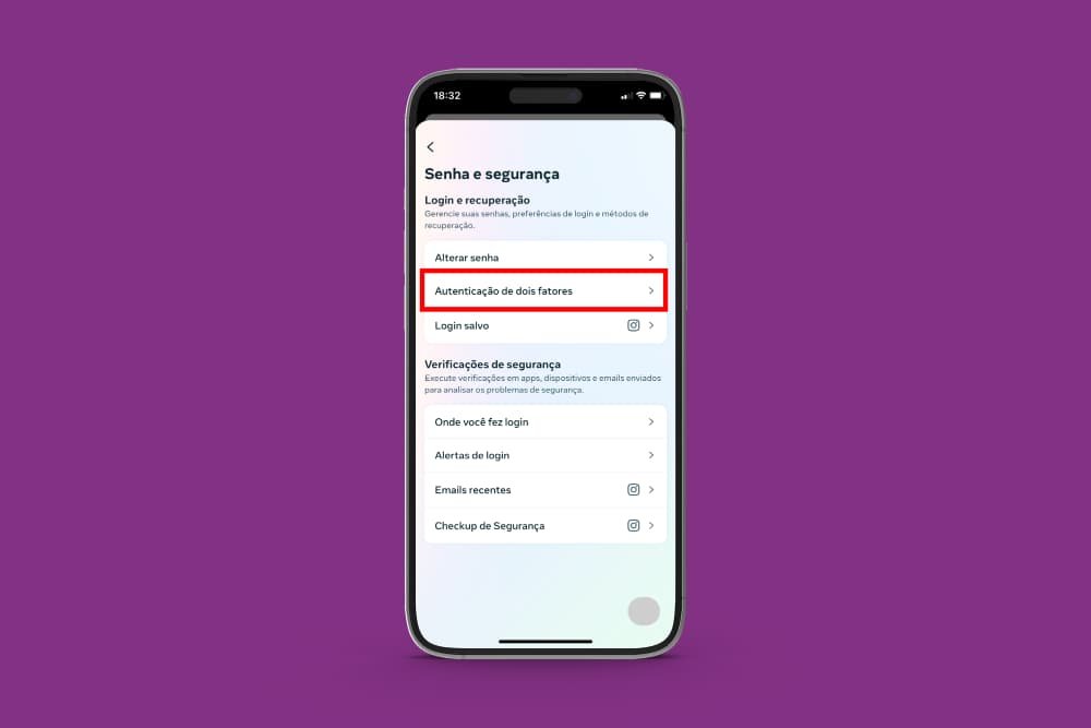 Como ativar a verificação em duas etapas do Instagram 5 Verificação em duas etapas do Instagram