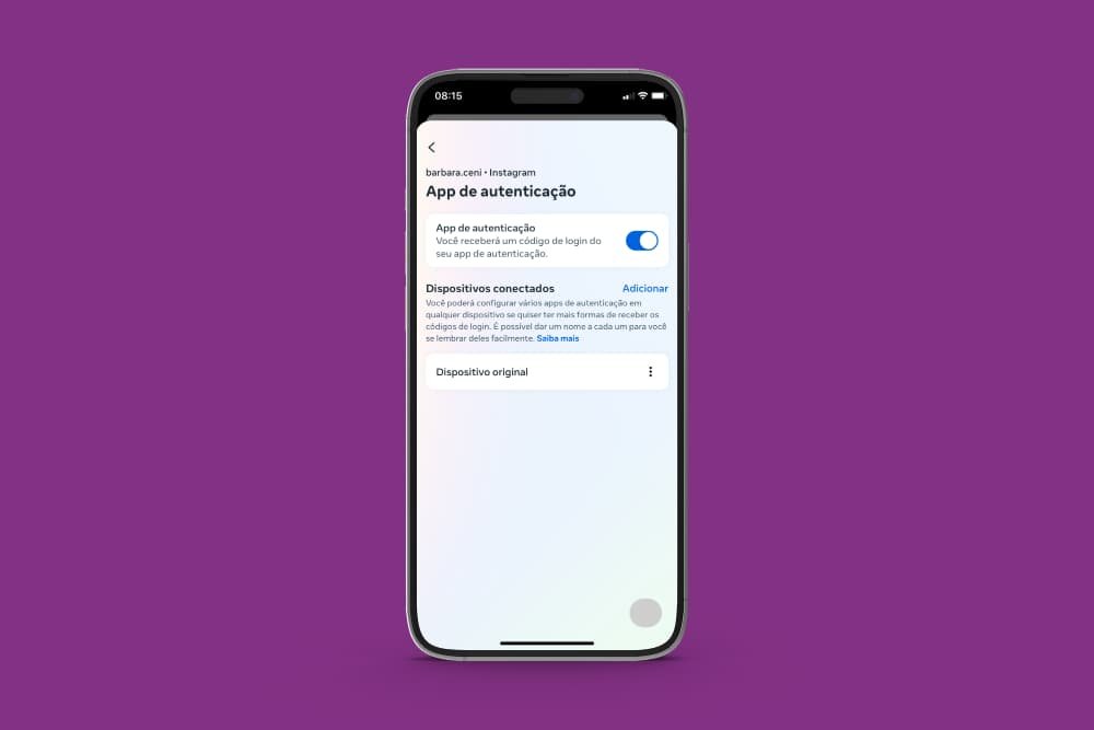 Como ativar a verificação em duas etapas do Instagram 8 Verificação em duas etapas do Instagram