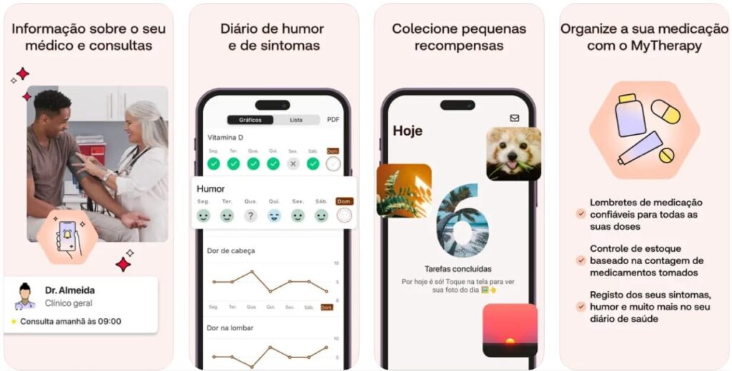 Aplicativo para lembrar de tomar remédio